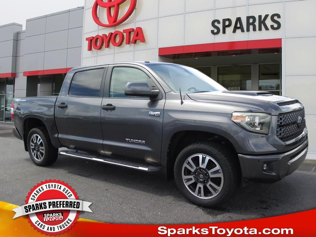 Magnetic Gray Metallic 2018 Toyota Tundra Pickup Truck 4X2 6-Speed Automatic Overdrive