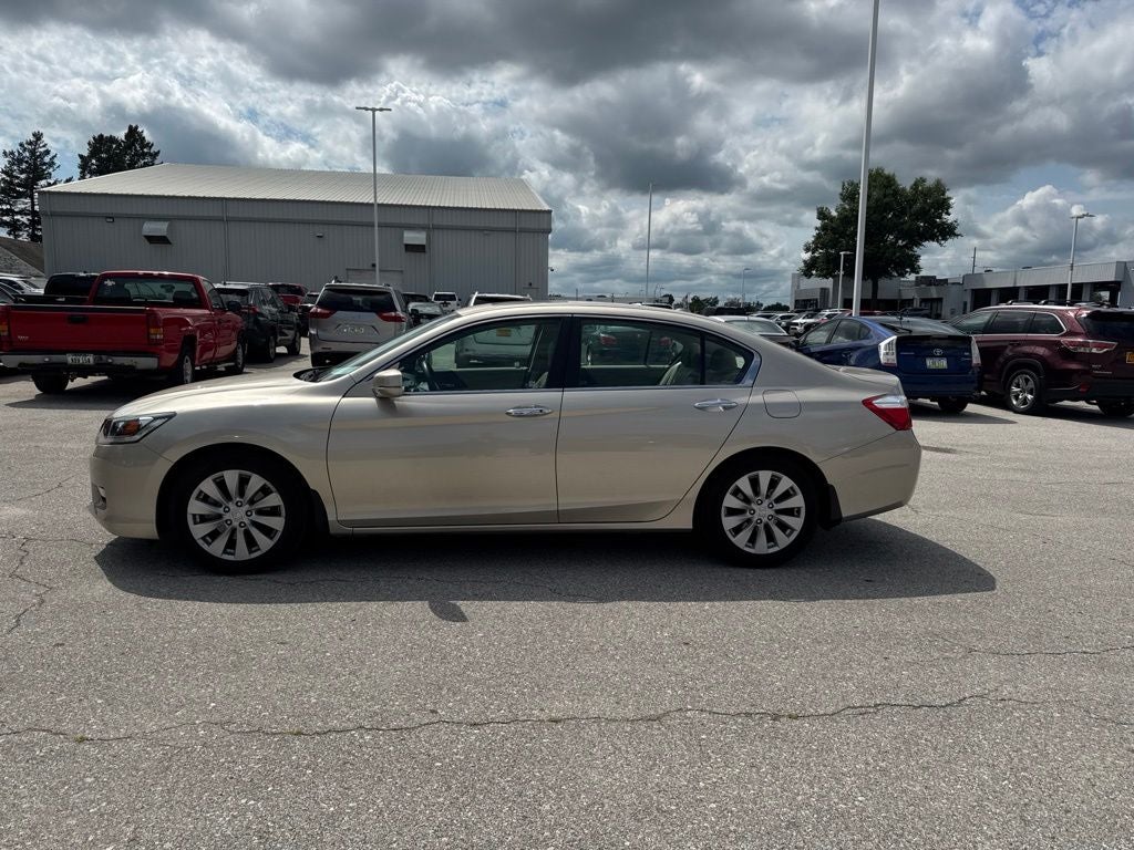 Champagne Frost Pearl 2014 Honda Accord Sedan Front-Wheel Drive Continuously Variable Transmission