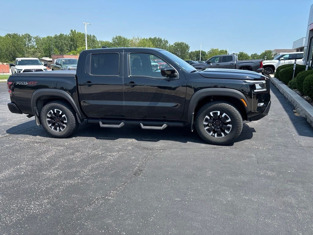 Super Black 2023 Nissan Frontier Pickup Truck Four-Wheel Drive 9-Speed Automatic