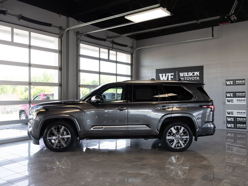 Magnetic Gray Metallic 2023 Toyota Sequoia SUV / Crossover Four-Wheel Drive Automatic
