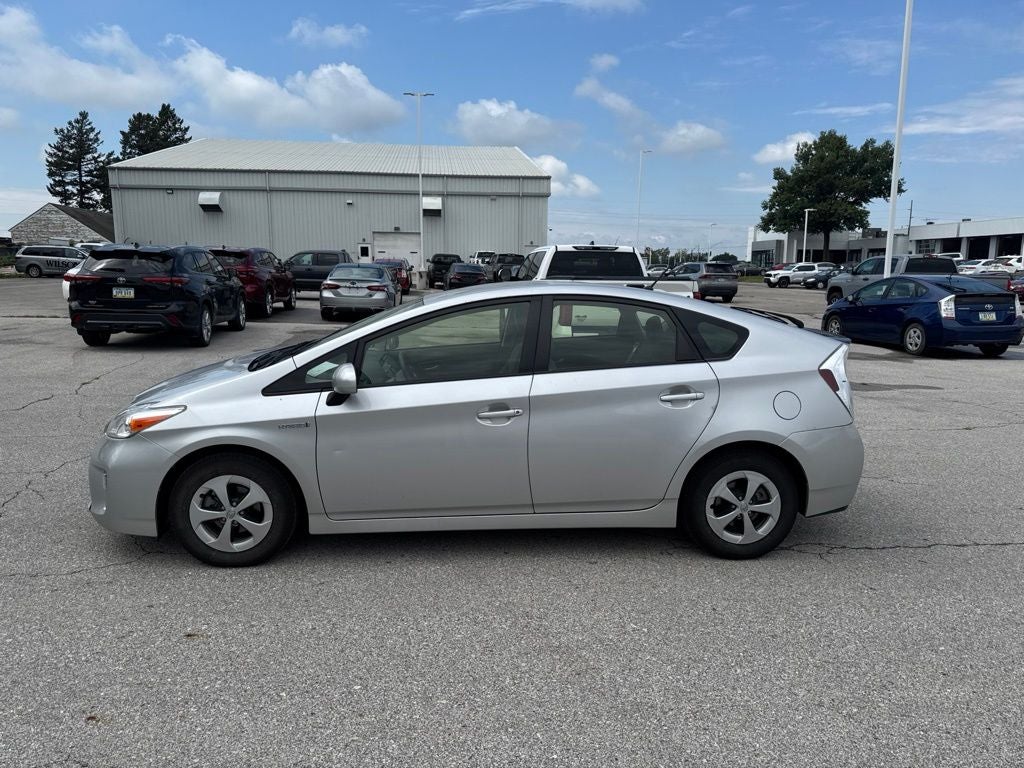 Classic Silver Metallic 2012 Toyota Prius Hatchback Front-Wheel Drive Continuously Variable Transmission