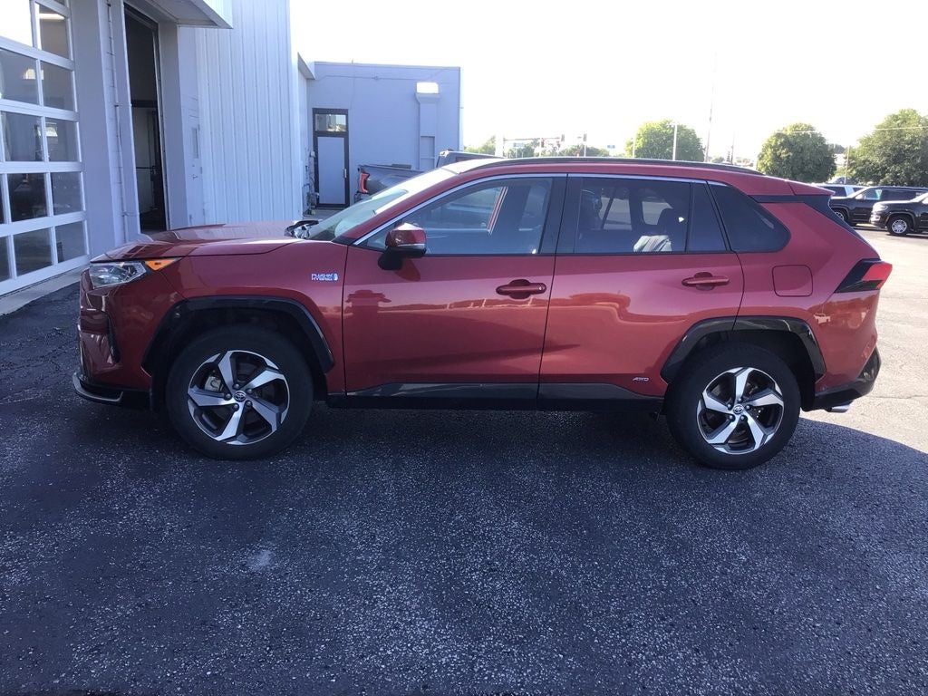Supersonic Red 2021 Toyota RAV4 Prime SUV / Crossover All-Wheel Drive Continuously Variable Transmission