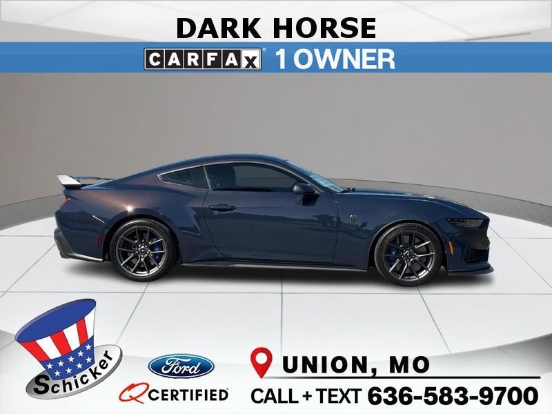 Blue Ember Metallic 2024 Ford Mustang Coupe Rear-Wheel Drive Automatic