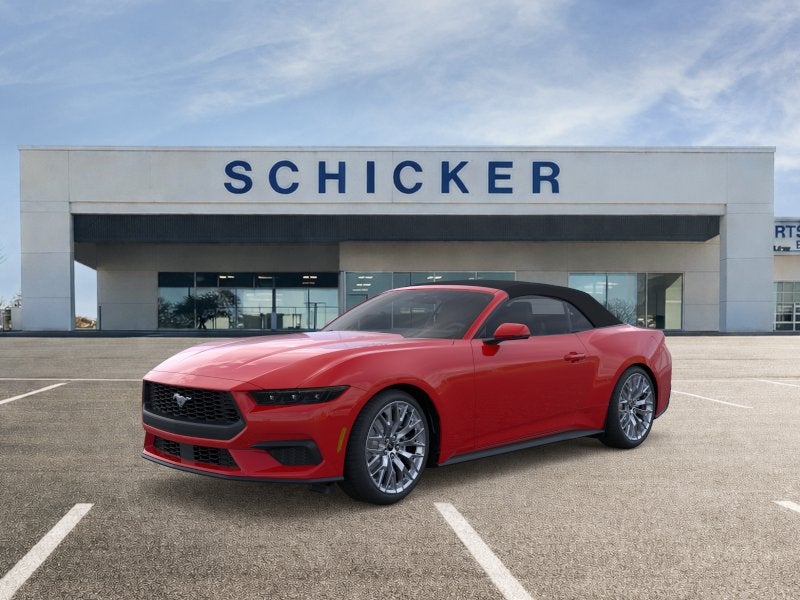 Race Red 2026 Ford Mustang Convertible Rear-Wheel Drive Automatic