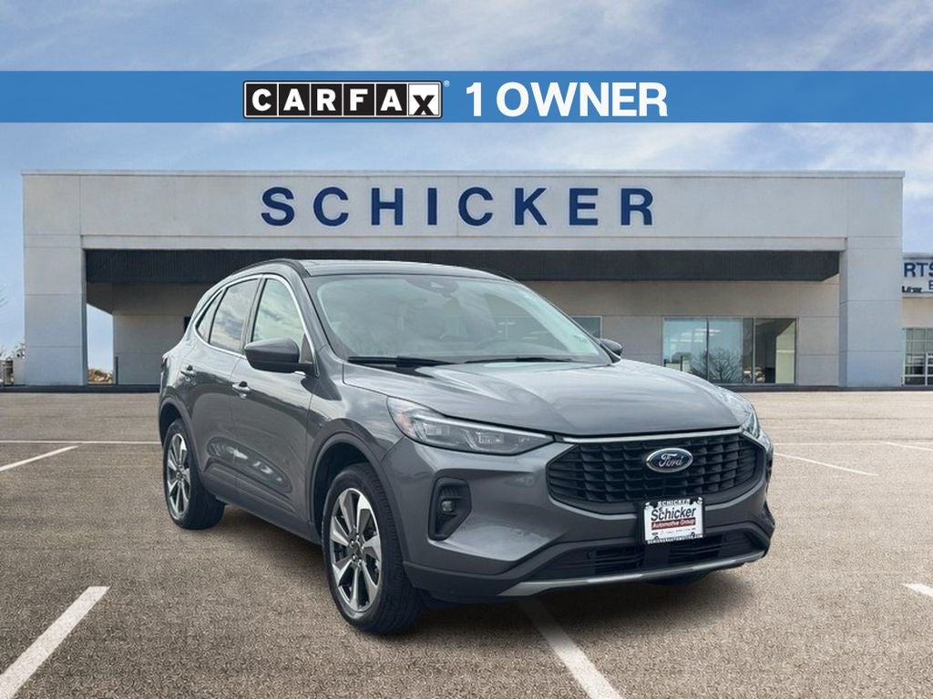 Carbonized Gray Metallic 2025 Ford Escape SUV / Crossover All-Wheel Drive 8-Speed Automatic