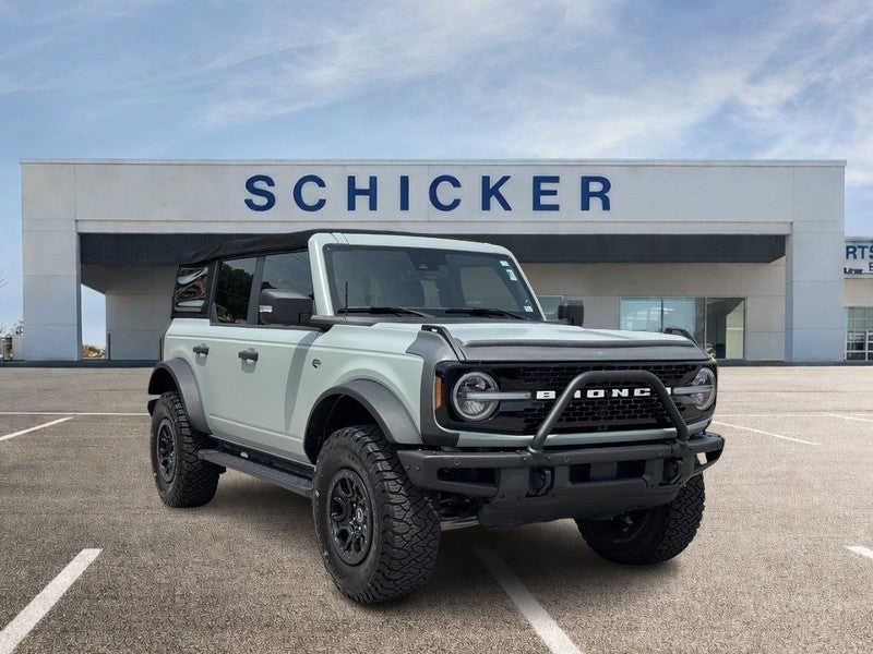 Cactus Gray 2022 Ford Bronco SUV / Crossover Four-Wheel Drive Automatic