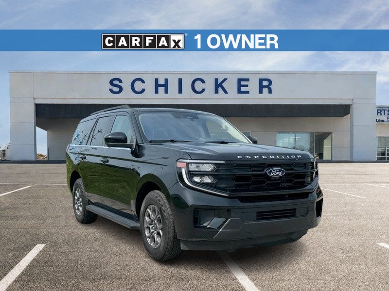 Agate Black Metallic 2025 Ford Expedition SUV / Crossover Four-Wheel Drive Automatic