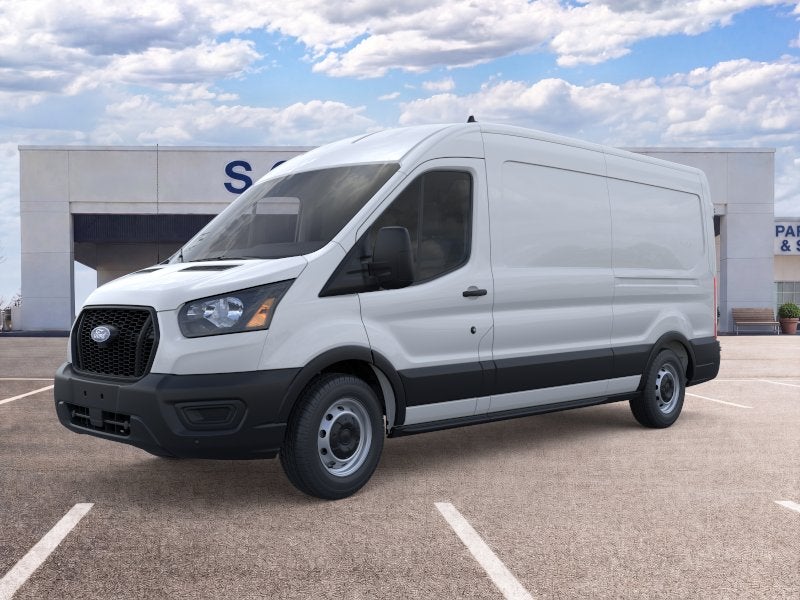 Oxford White 2026 Ford Transit Cargo Van Rear-Wheel Drive Automatic