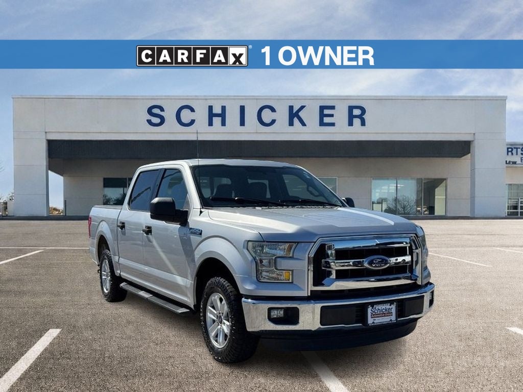 Ingot Silver Metallic 2015 Ford F-150 Pickup Truck 4X2 6-Speed Automatic