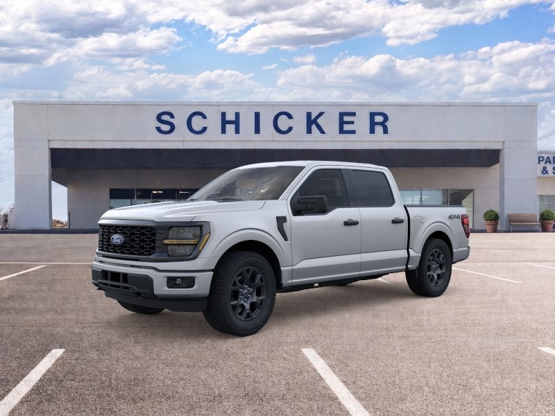 Iconic Silver Metallic 2026 Ford F-150 Pickup Truck Four-Wheel Drive Automatic