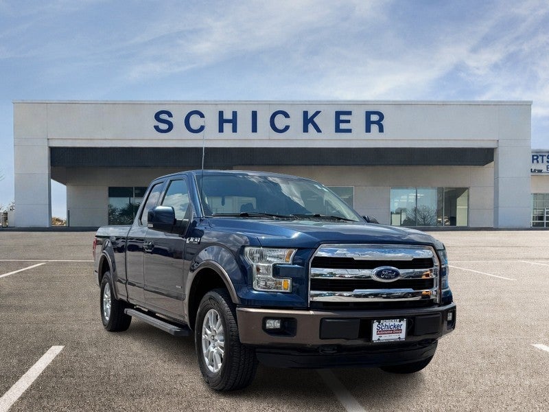 Blue Jeans Metallic 2015 Ford F-150 Pickup Truck Four-Wheel Drive 6-Speed Automatic