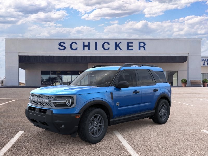 Velocity Blue Metallic 2025 Ford Bronco Sport SUV / Crossover All-Wheel Drive 8-Speed Automatic