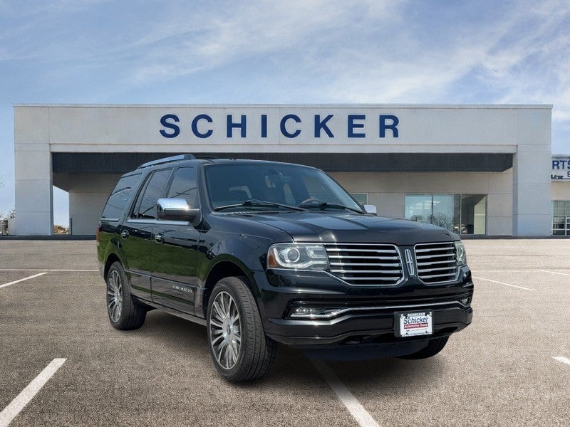 Black 2015 Lincoln Navigator SUV / Crossover Four-Wheel Drive 6-Speed Automatic