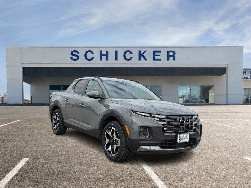 Hampton Gray 2023 Hyundai Santa Cruz Limited Crew Cab AWD Pickup Truck All-Wheel Drive 8-Speed Automatic