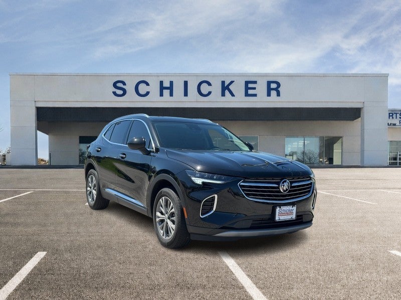 Black (Ebony Twilight Metallic) 2023 Buick Envision SUV / Crossover All-Wheel Drive 9-Speed Automatic