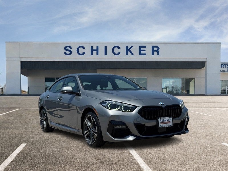 Gray (Skyscraper Grey Metallic) 2022 BMW 2 Series Sedan All-Wheel Drive 8-Speed Automatic