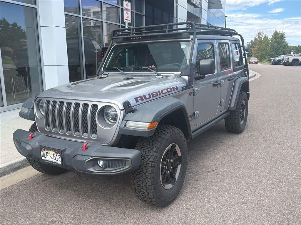 Silver 2018 Jeep Wrangler SUV / Crossover Four-Wheel Drive 