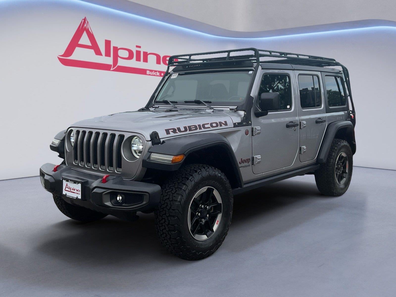 Silver 2018 Jeep Wrangler SUV / Crossover Four-Wheel Drive 