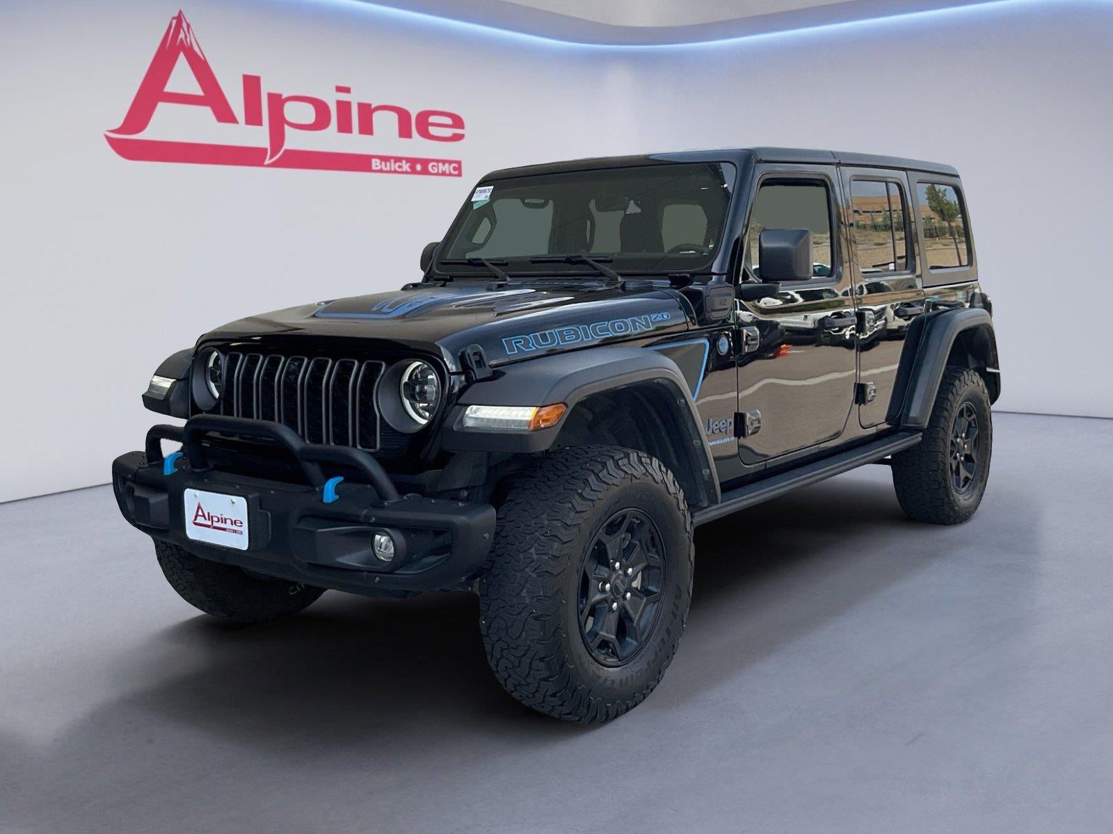Black 2023 Jeep Wrangler 4xe SUV / Crossover Four-Wheel Drive 