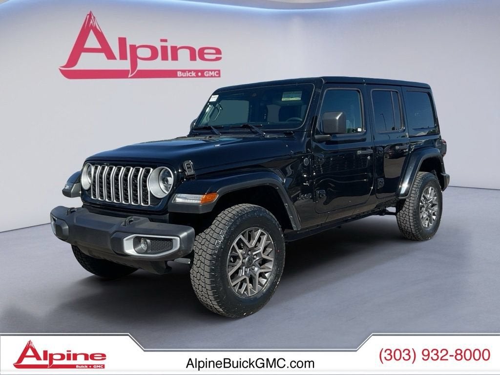 Black 2025 Jeep Wrangler SUV / Crossover Four-Wheel Drive 8-Speed Automatic