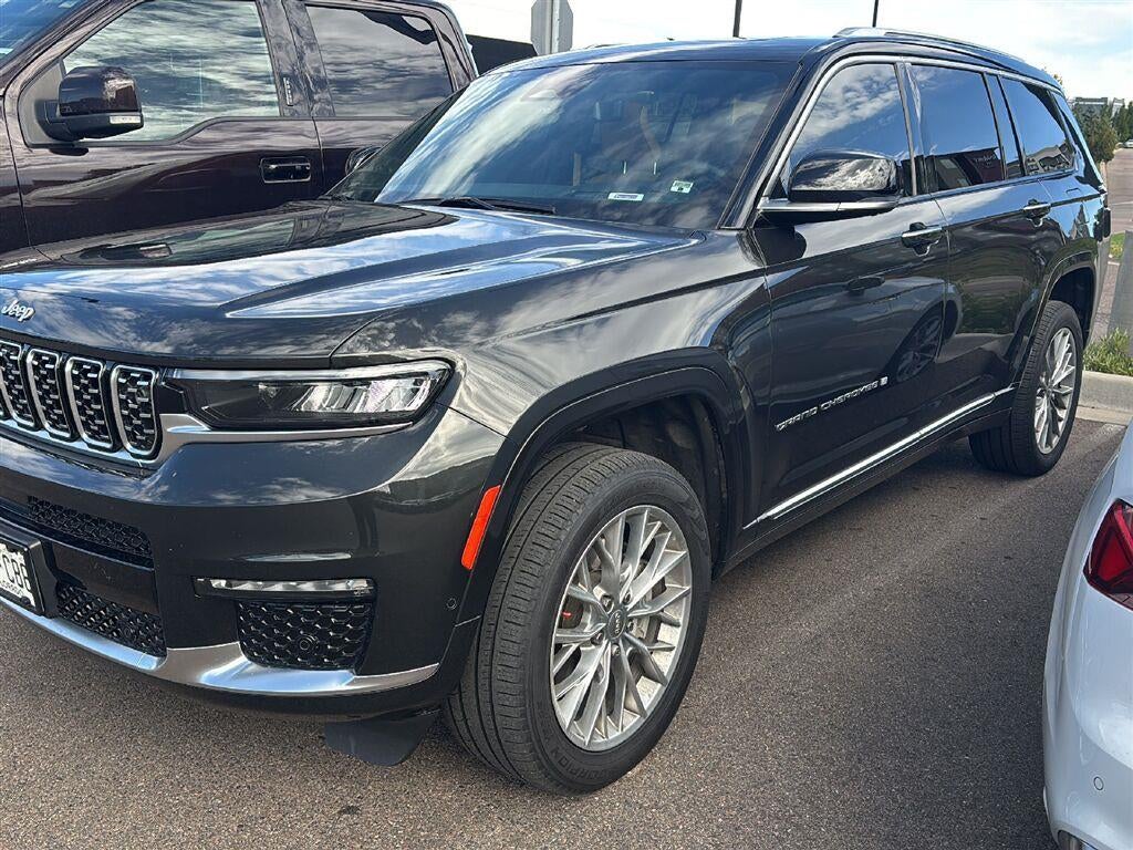 Black 2023 Jeep Grand Cherokee L SUV / Crossover Four-Wheel Drive 