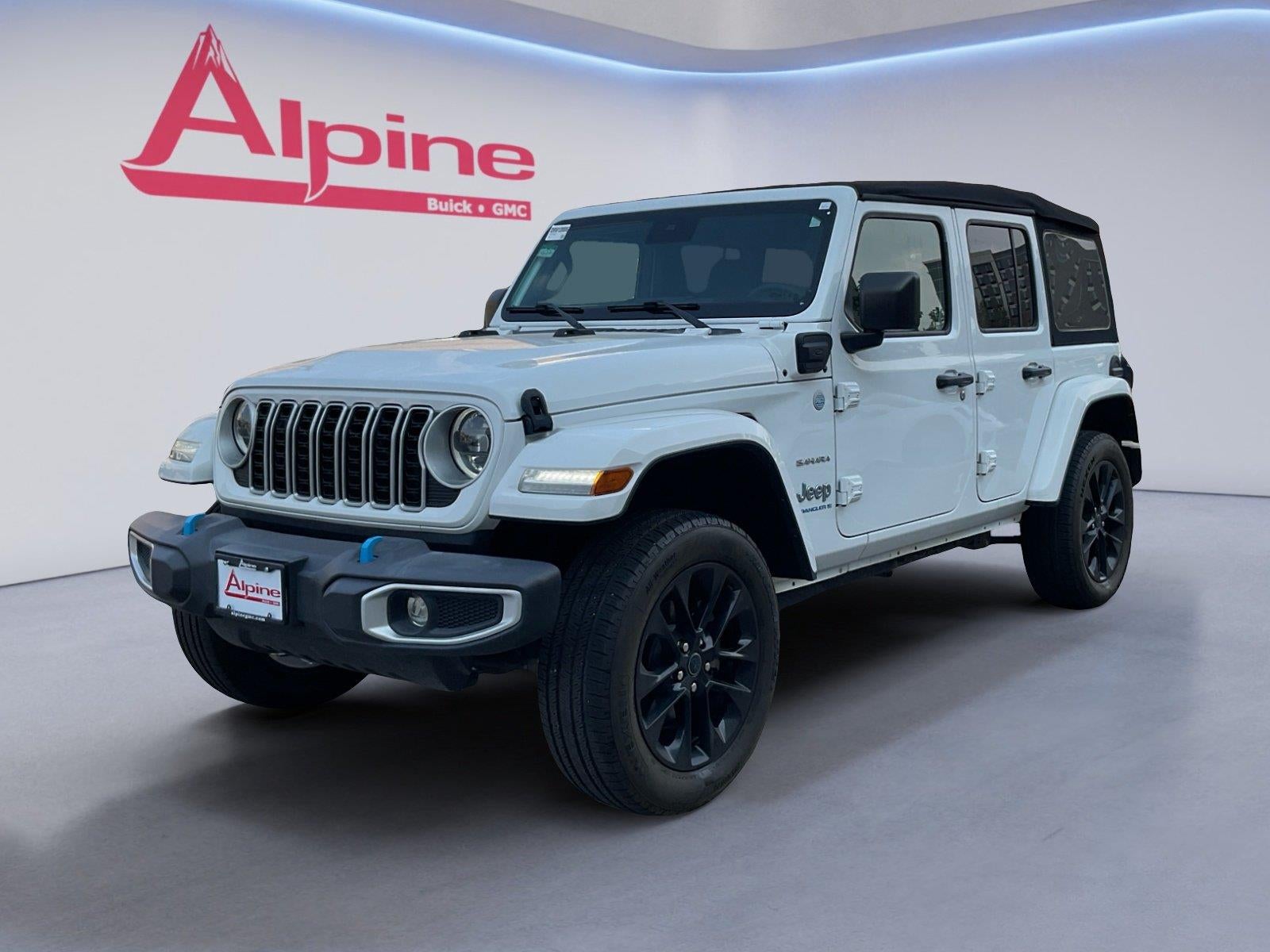 White 2024 Jeep Wrangler 4xe SUV / Crossover Four-Wheel Drive 8-Speed Automatic