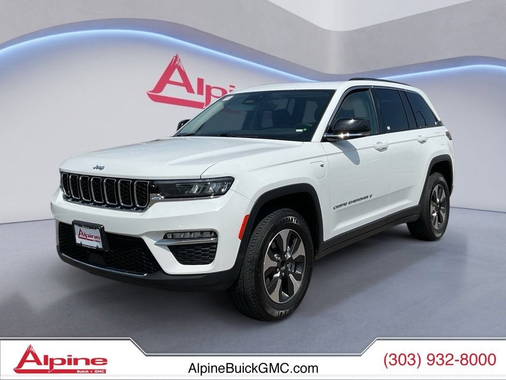 White 2024 Jeep Grand Cherokee 4xe SUV / Crossover Four-Wheel Drive Automatic