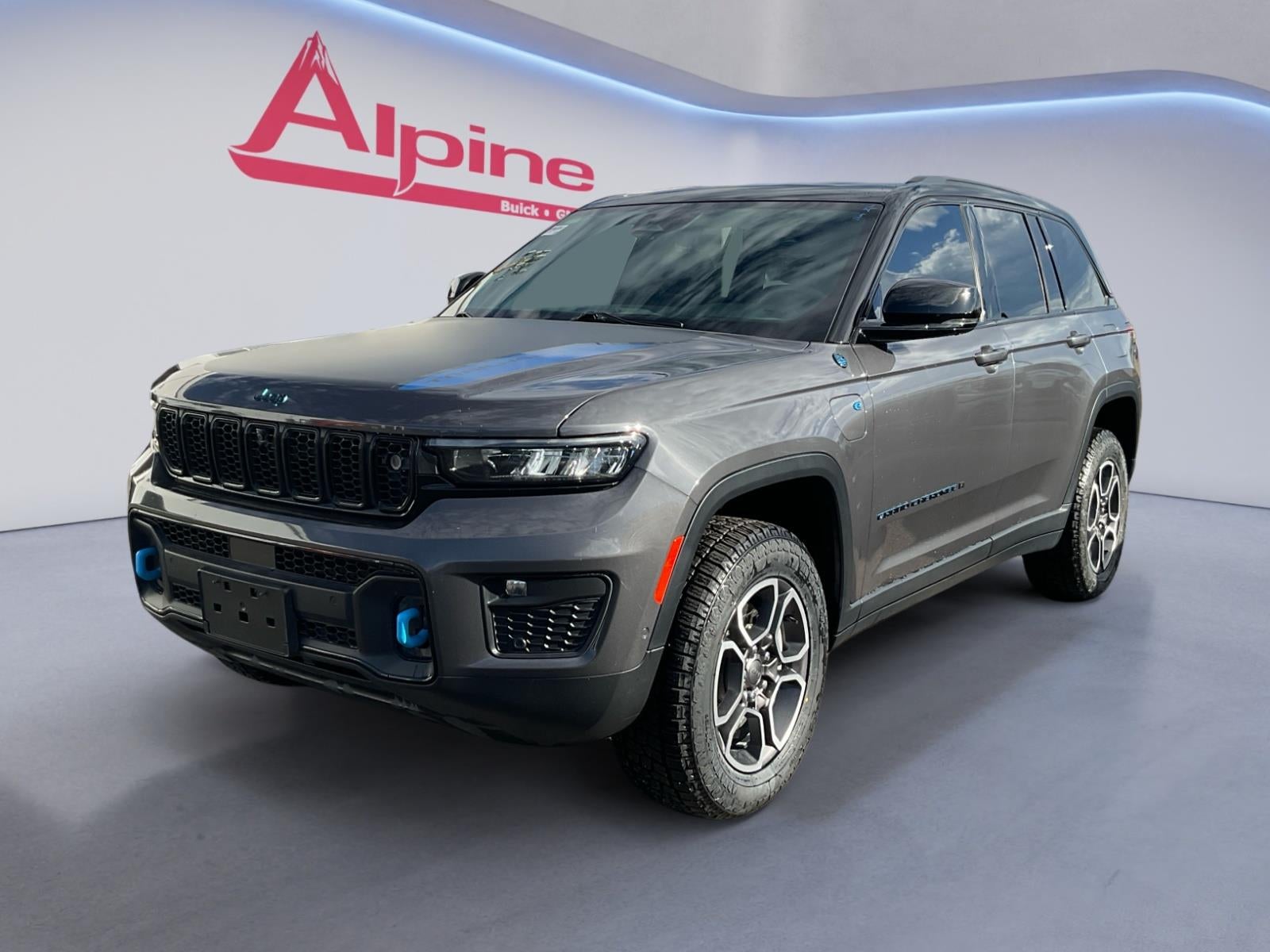 Gray 2023 Jeep Grand Cherokee 4xe SUV / Crossover Four-Wheel Drive 8-Speed Automatic