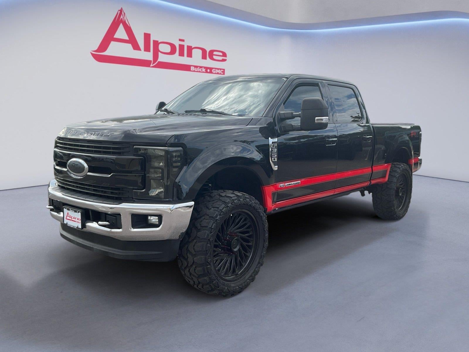 Black 2017 Ford F-350 Super Duty Pickup Truck Four-Wheel Drive Automatic