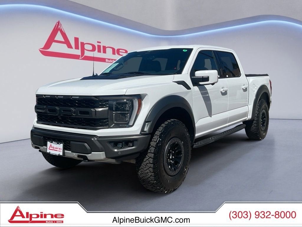 White 2023 Ford F-150 Pickup Truck Four-Wheel Drive 