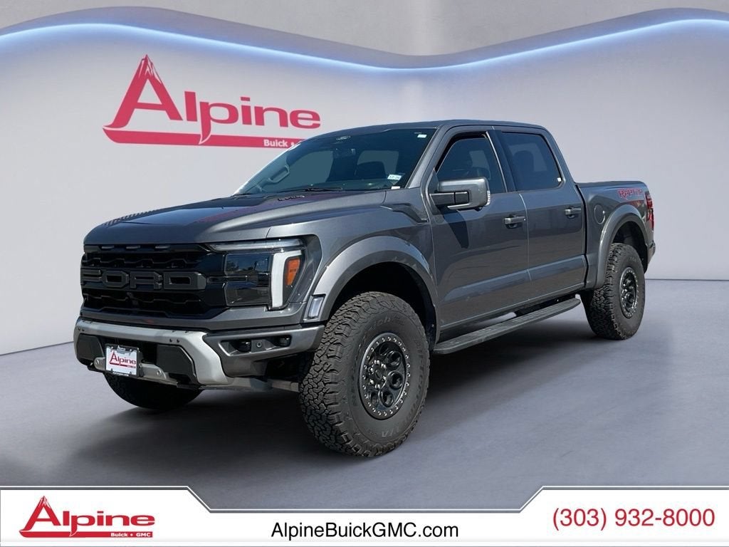 Gray 2025 Ford F-150 Pickup Truck Four-Wheel Drive 