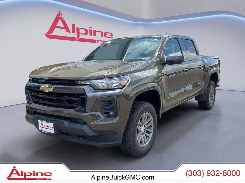 Harvest Bronze Metallic 2023 Chevrolet Colorado LT Crew Cab 4WD Pickup Truck Four-Wheel Drive Automatic