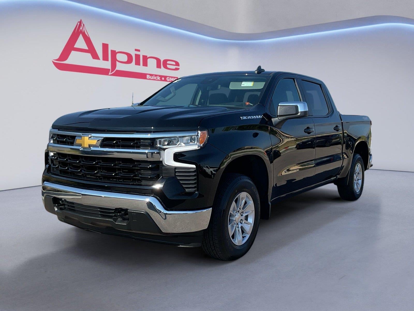 Black 2026 Chevrolet Silverado 1500 Pickup Truck Four-Wheel Drive Automatic