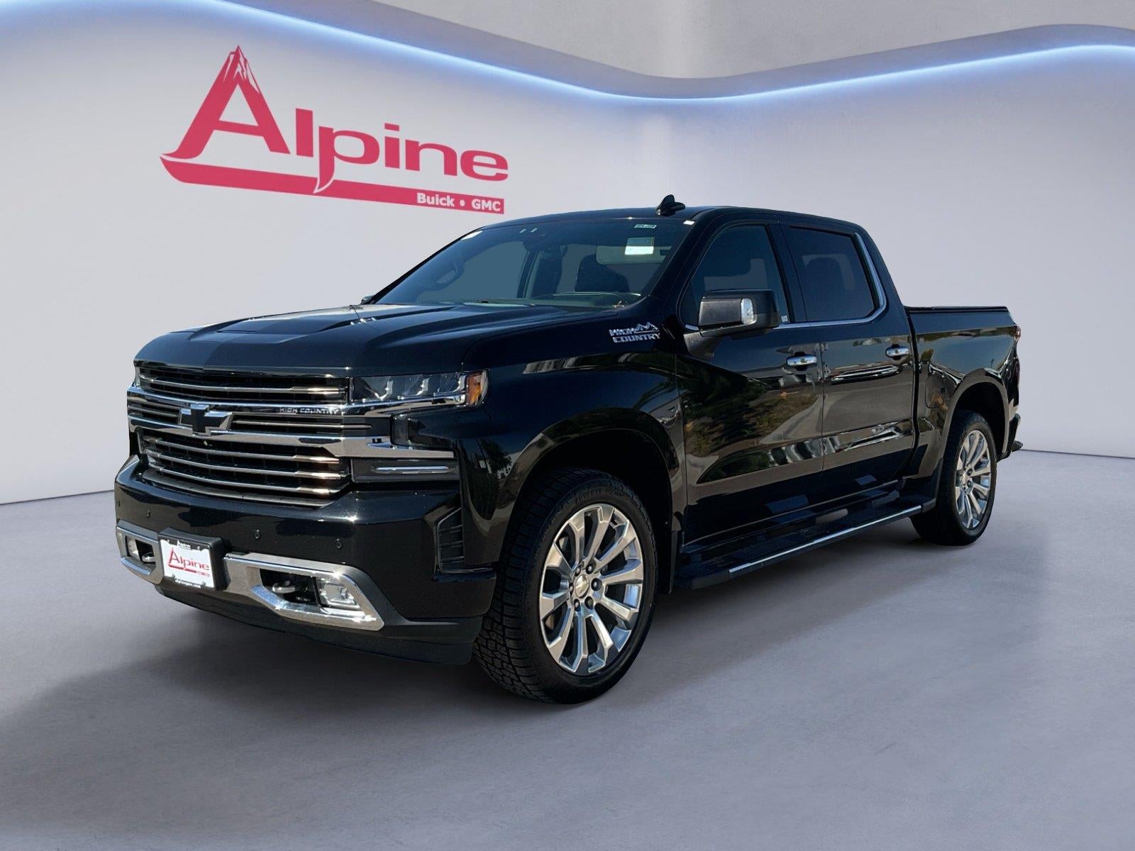 Black 2020 Chevrolet Silverado 1500 Pickup Truck Four-Wheel Drive Automatic