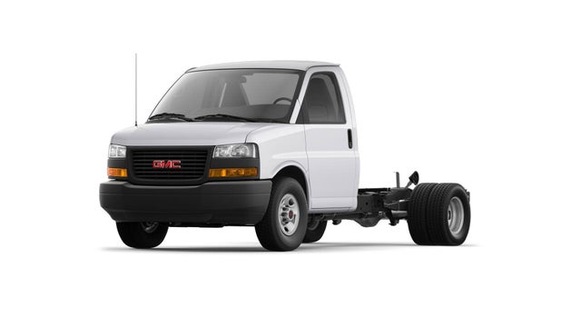 Summit White 2025 GMC Savana Chassis Van Rear-Wheel Drive Automatic