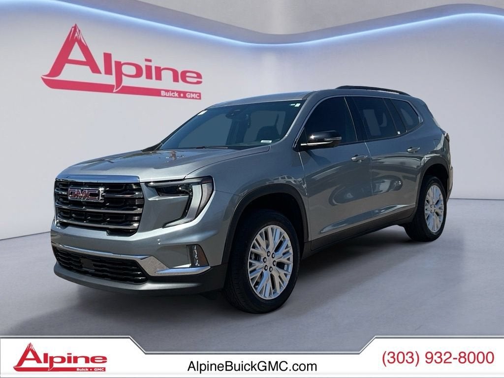 Sterling Metallic 2024 GMC Acadia SUV / Crossover Four-Wheel Drive Automatic