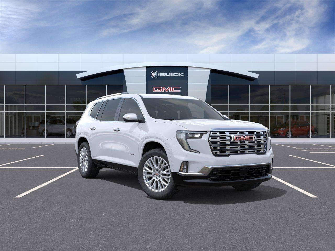 White 2026 GMC Acadia SUV / Crossover Four-Wheel Drive Automatic
