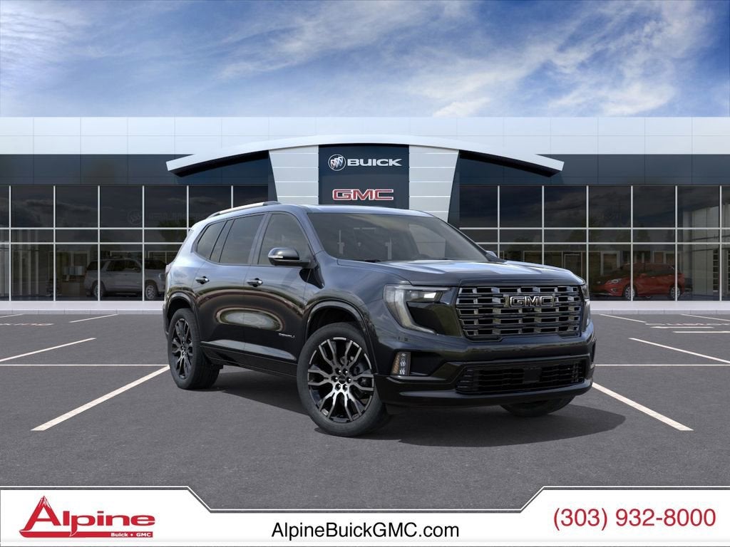 Black (Ebony Twilight Metallic) 2026 GMC Acadia Denali Ultimate AWD SUV / Crossover Four-Wheel Drive Automatic