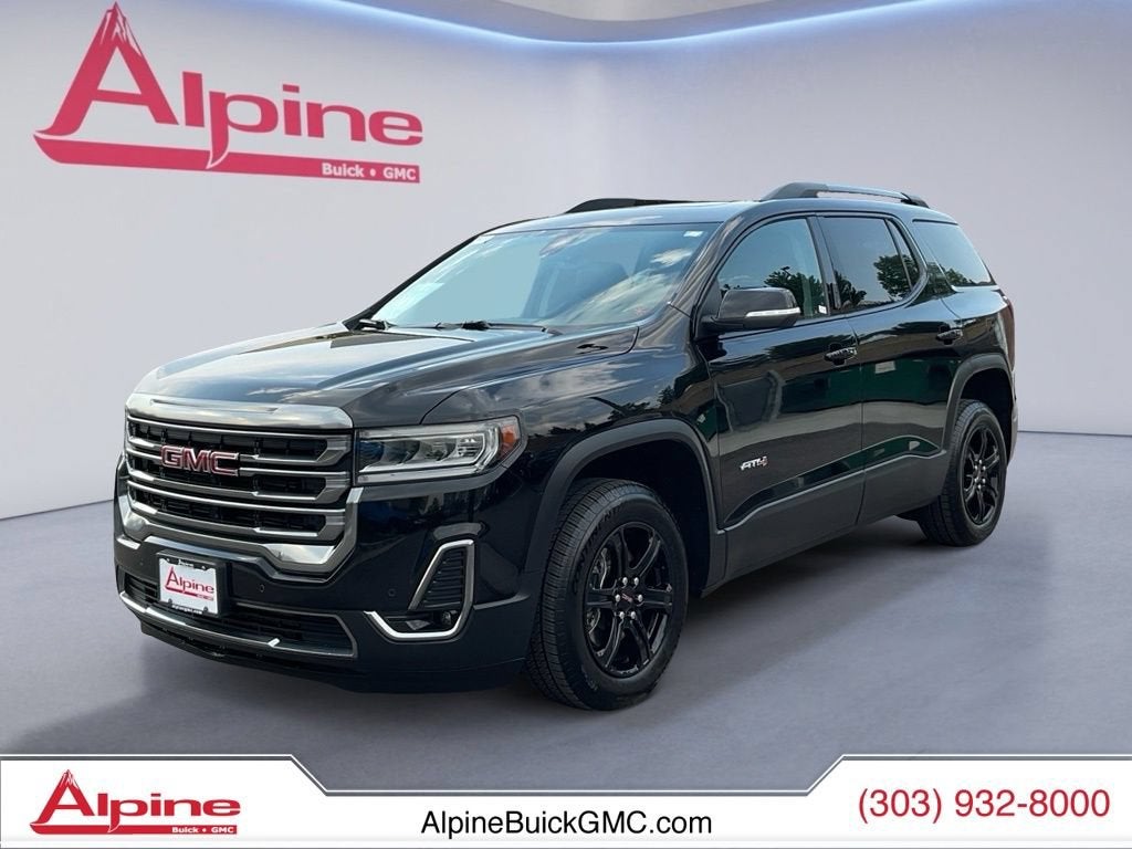 Black (Ebony Twilight Metallic) 2021 GMC Acadia SUV / Crossover Four-Wheel Drive Automatic
