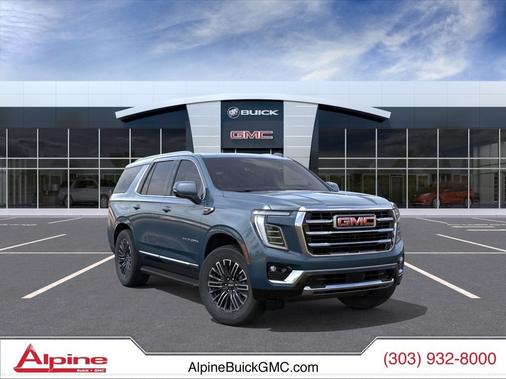 Downpour Metallic 2026 GMC Yukon SUV / Crossover Four-Wheel Drive Automatic