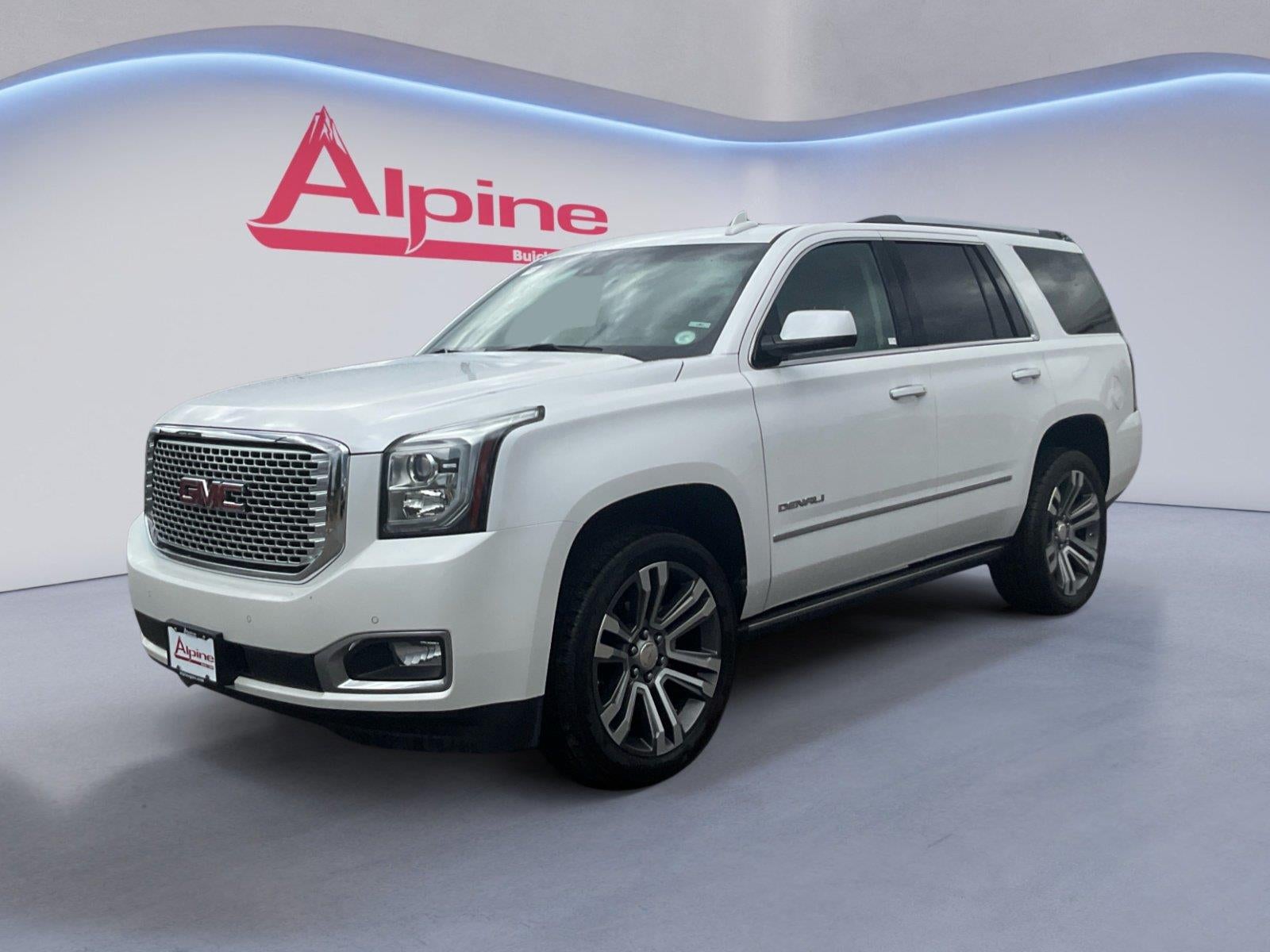 White 2017 GMC Yukon SUV / Crossover Four-Wheel Drive Automatic