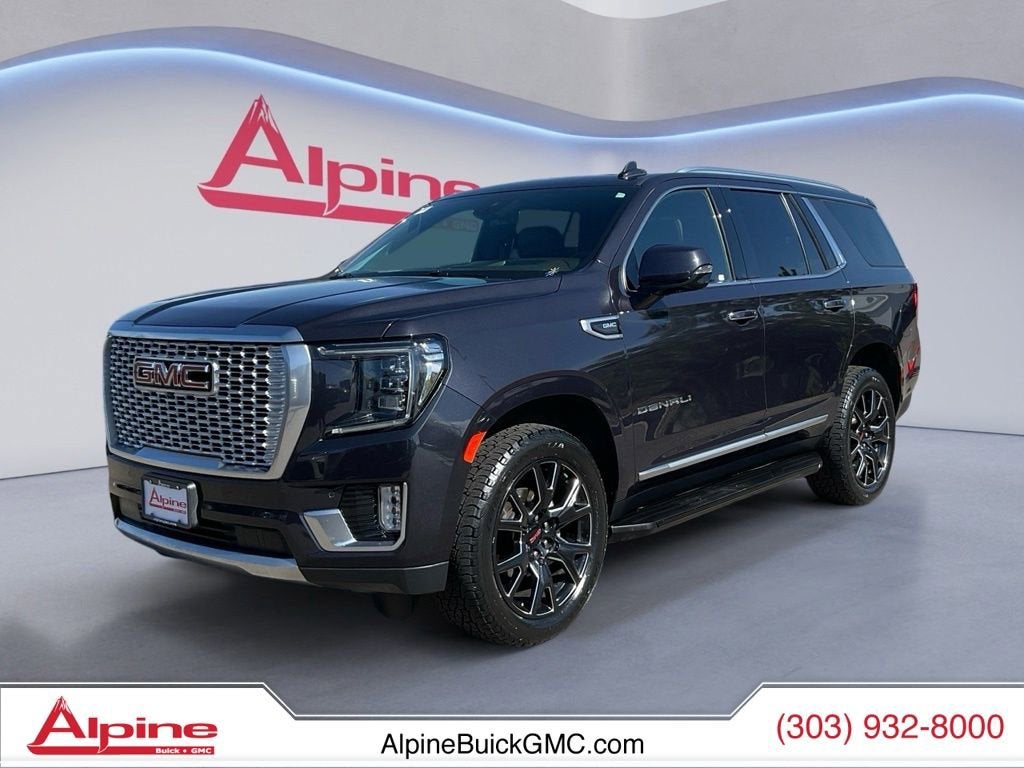 Titanium Rush Metallic 2023 GMC Yukon Denali 4WD SUV / Crossover Four-Wheel Drive Automatic