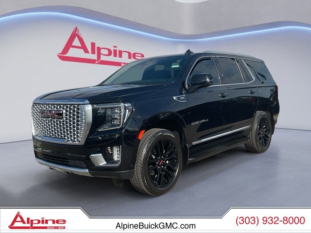 Onyx Black 2024 GMC Yukon SUV / Crossover Four-Wheel Drive Automatic