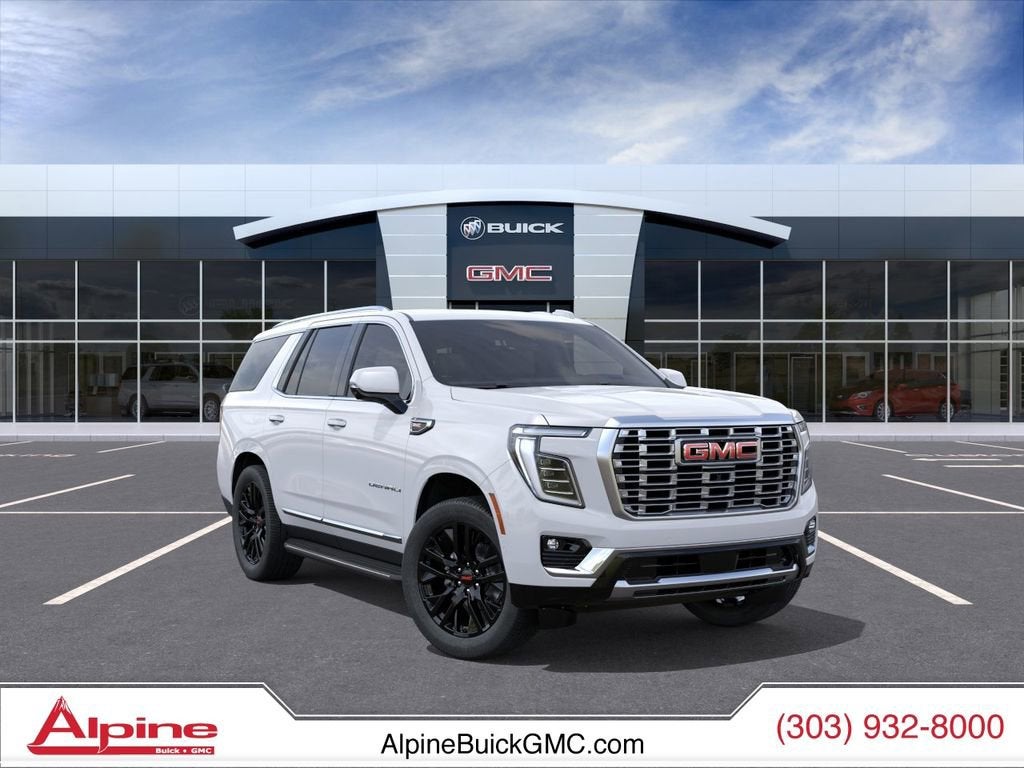 Summit White 2026 GMC Yukon SUV / Crossover Four-Wheel Drive Automatic