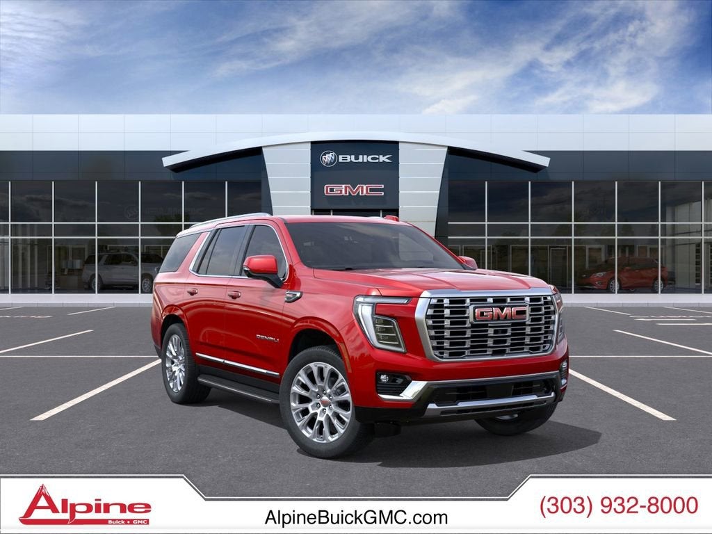 Volcanic Red Tintcoat 2026 GMC Yukon SUV / Crossover Four-Wheel Drive Automatic