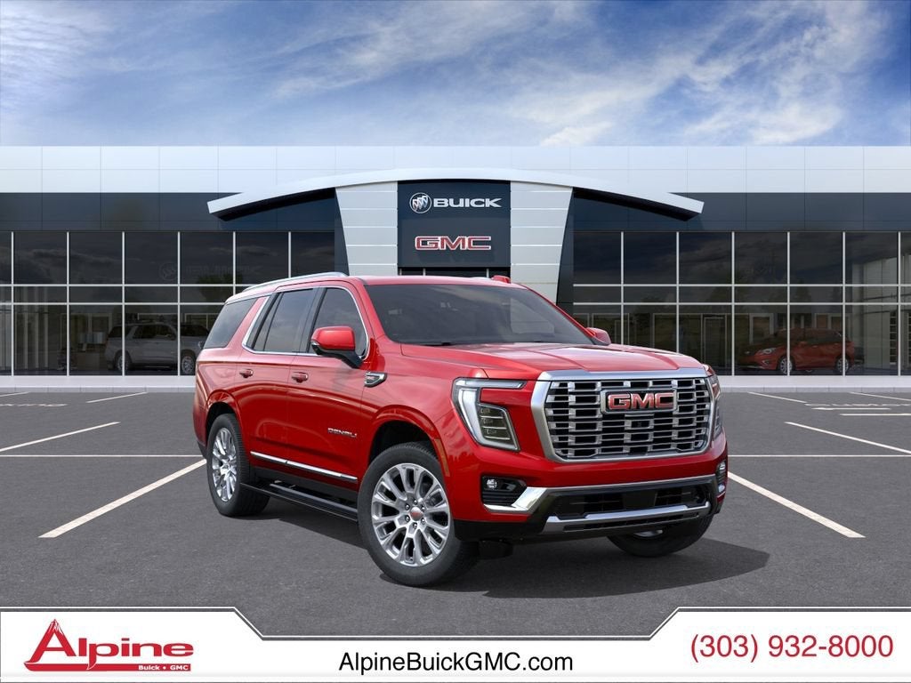 Volcanic Red Tintcoat 2026 GMC Yukon SUV / Crossover Four-Wheel Drive Automatic