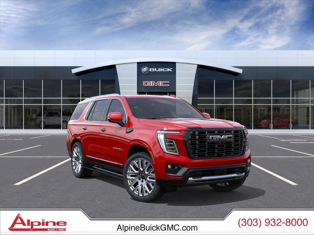 Volcanic Red Tintcoat 2026 GMC Yukon SUV / Crossover Four-Wheel Drive Automatic