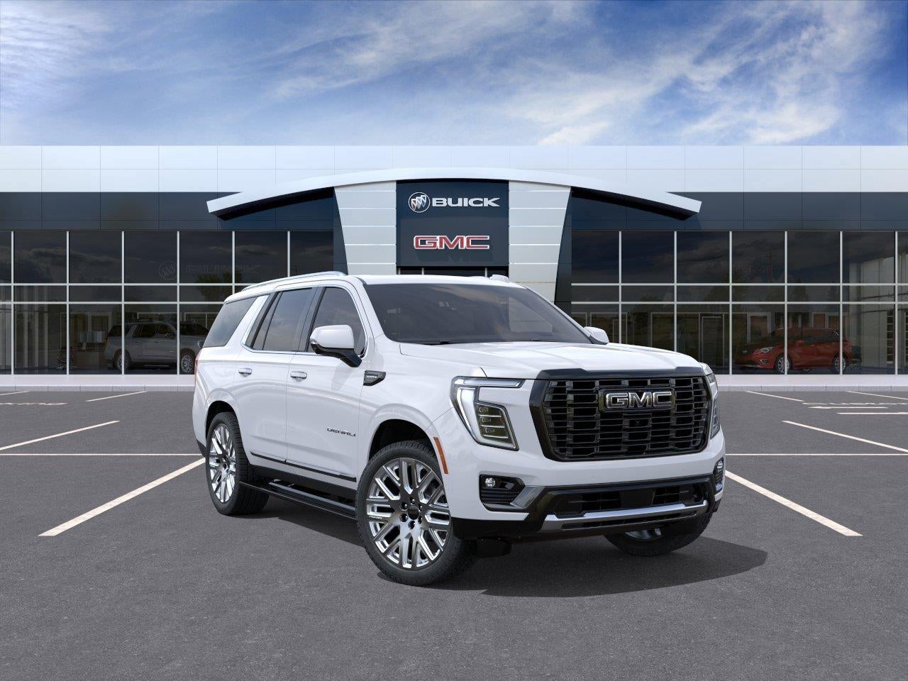 White 2026 GMC Yukon SUV / Crossover Four-Wheel Drive Automatic