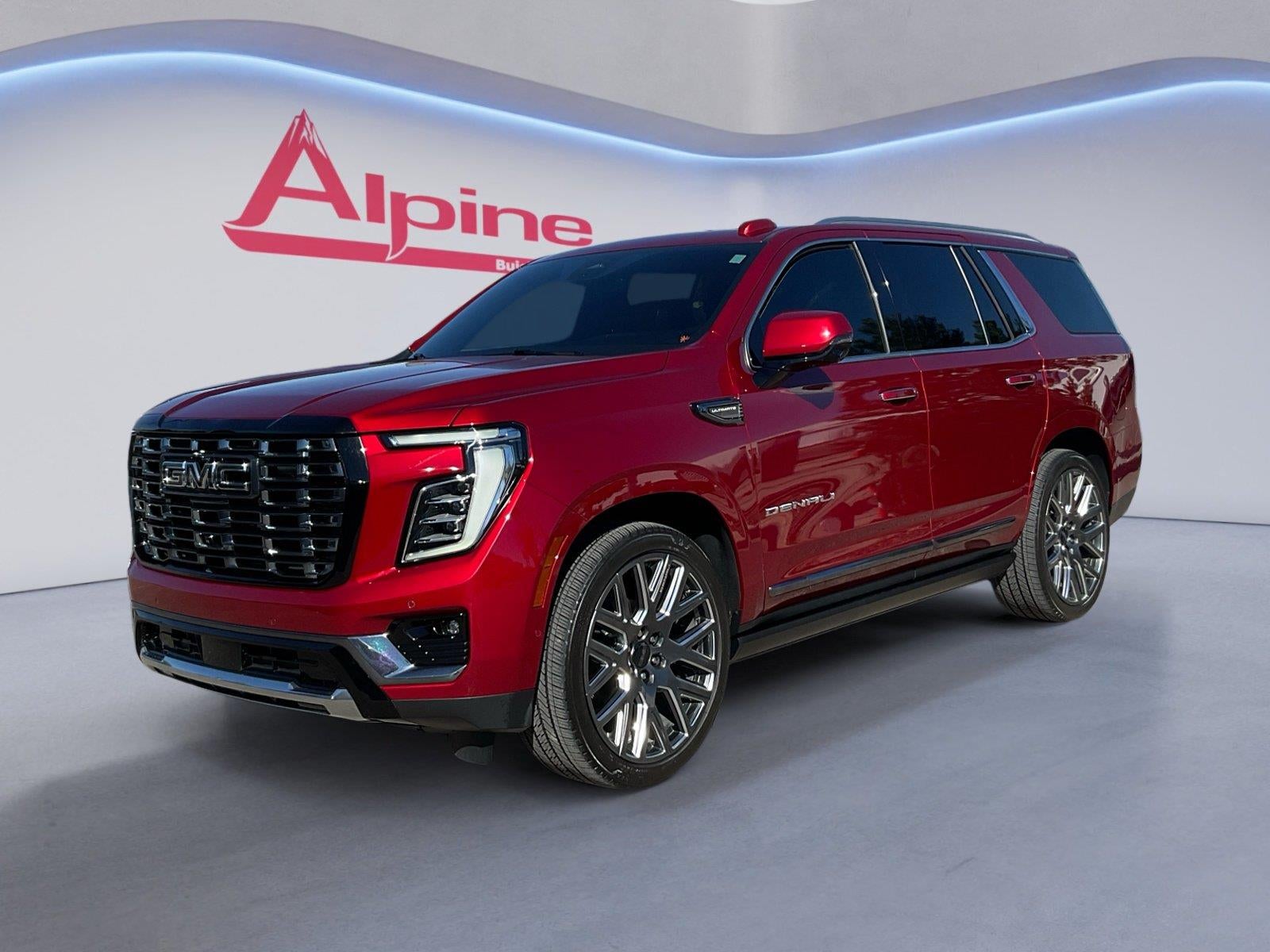 Red 2025 GMC Yukon SUV / Crossover Four-Wheel Drive Automatic