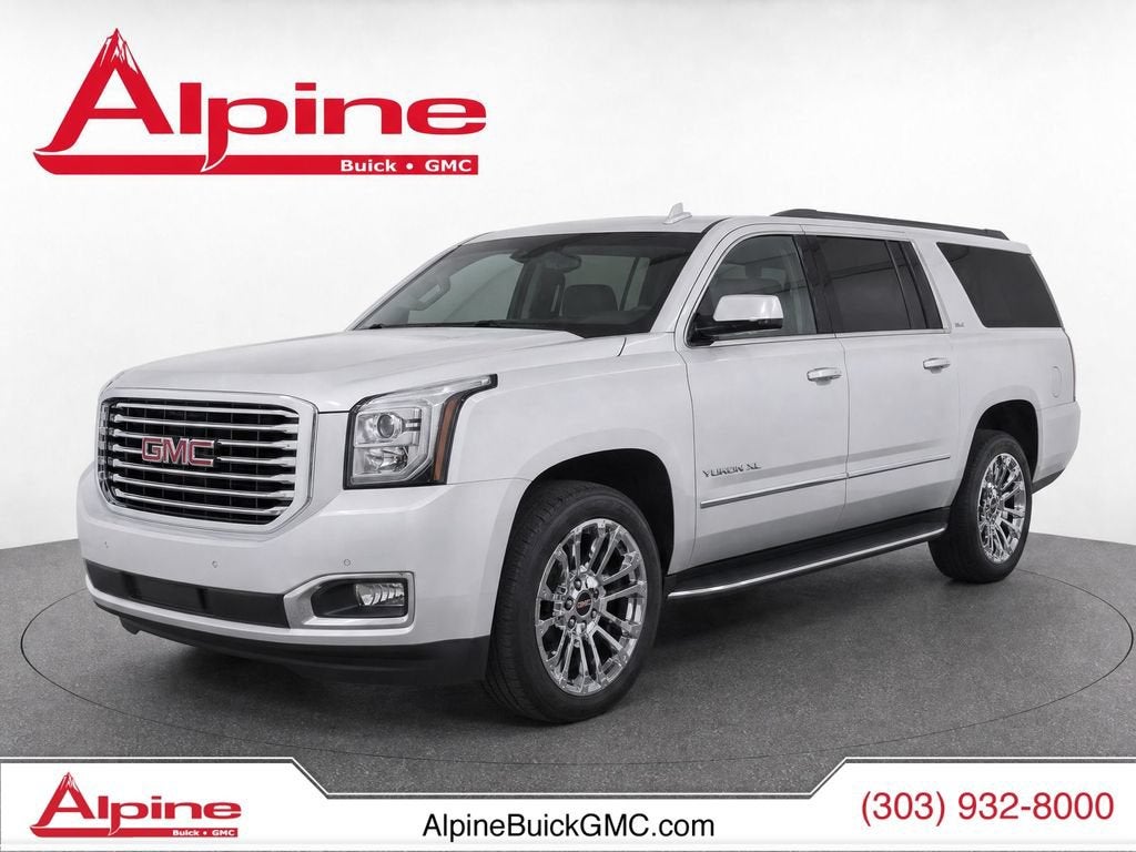 Quicksilver Metallic 2017 GMC Yukon XL SUV / Crossover Four-Wheel Drive Automatic